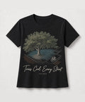 YELSOO men's Big & Tall Trees Cool Every Street Graphic Tee in Black — main product view