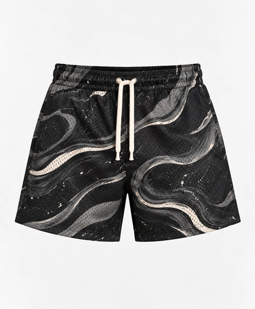 YELSOO DIY shorts template Black Sand Current