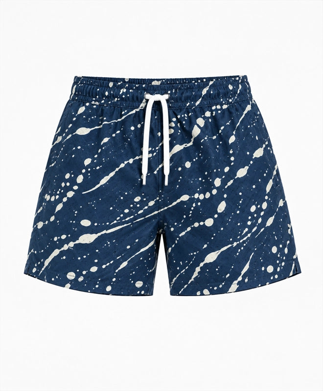 YELSOO men's Midnight Seafoam Mesh Shorts — main product view