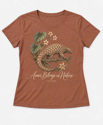 YELSOO DIY tee template Armor Belongs in Nature