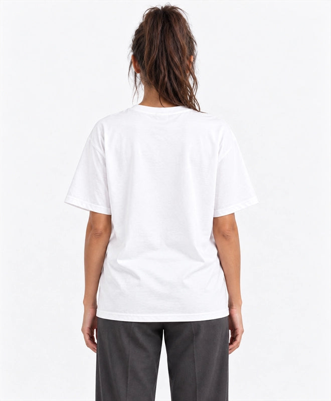 YELSOO men's Big & Tall Trees Cool Every Street Graphic Tee in White — back model view