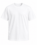 Pure white YELSOO DIY T-shirt front customization base